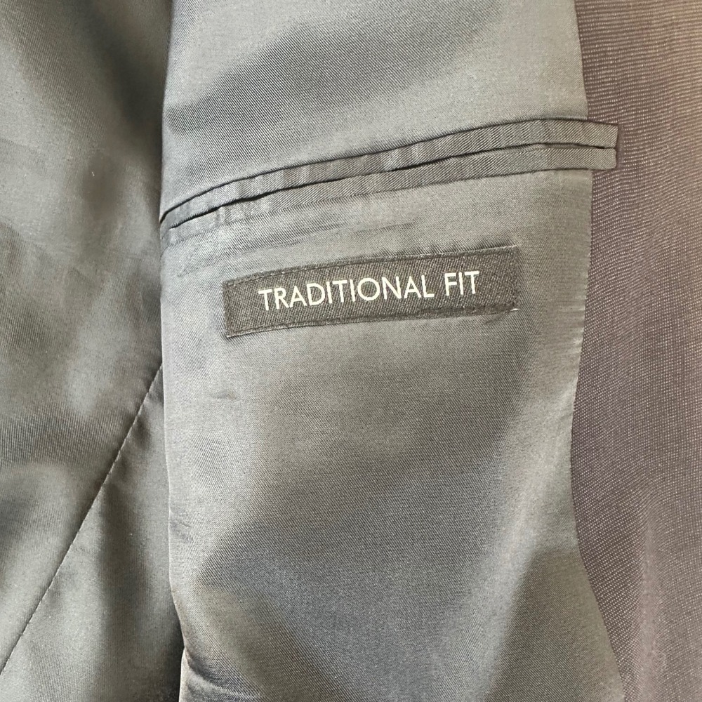 Jos. A . Bank Men's Traditional Fit 100% Wool Sports‎ Coat Blazer Jacket 46L/40W - Picture 5 of 8